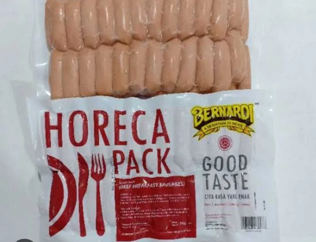 Horeca - Sosis Sapi 1 Kg - BW Frozen Mart | Qlike
